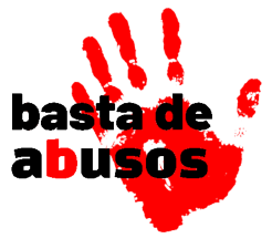web – basta de abusos – logotipo transparente